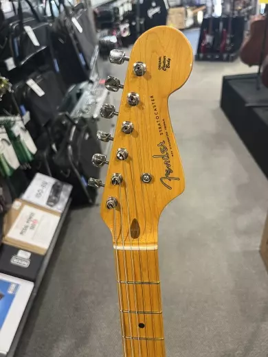 Store Special Product - Fender - 70th Anniversary American Vintage II 1954 Stratocaster, Maple Fingerboard with Case - 2-Color Sunburst